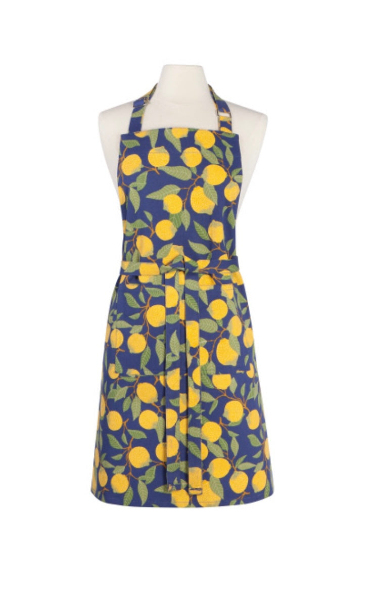 Cotton Chef Apron - Lemons