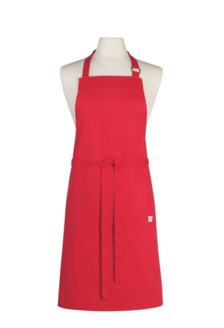 Cotton Chef Apron - Red Chefs Apron