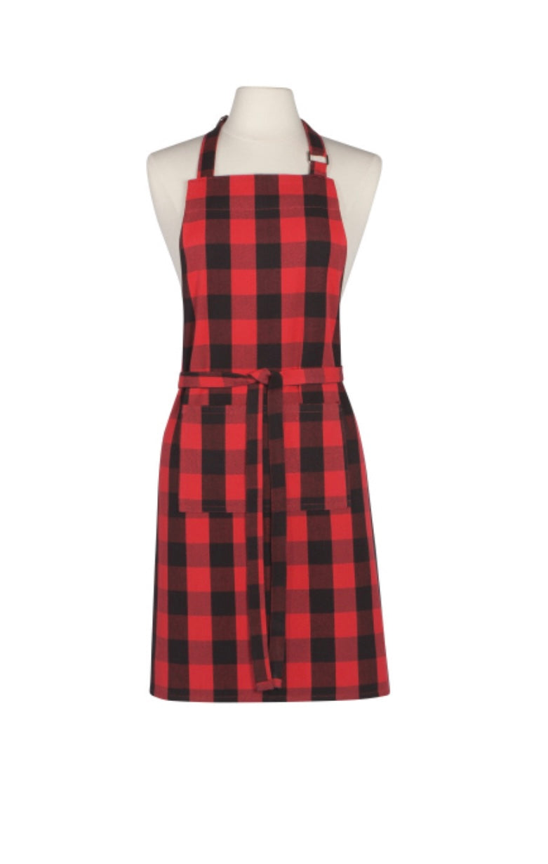 Cotton Chef Apron - Buffalo Check