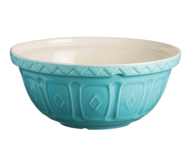 Mason Cash Earthenware Mixing Bowls 11.5" (Color: Blue)