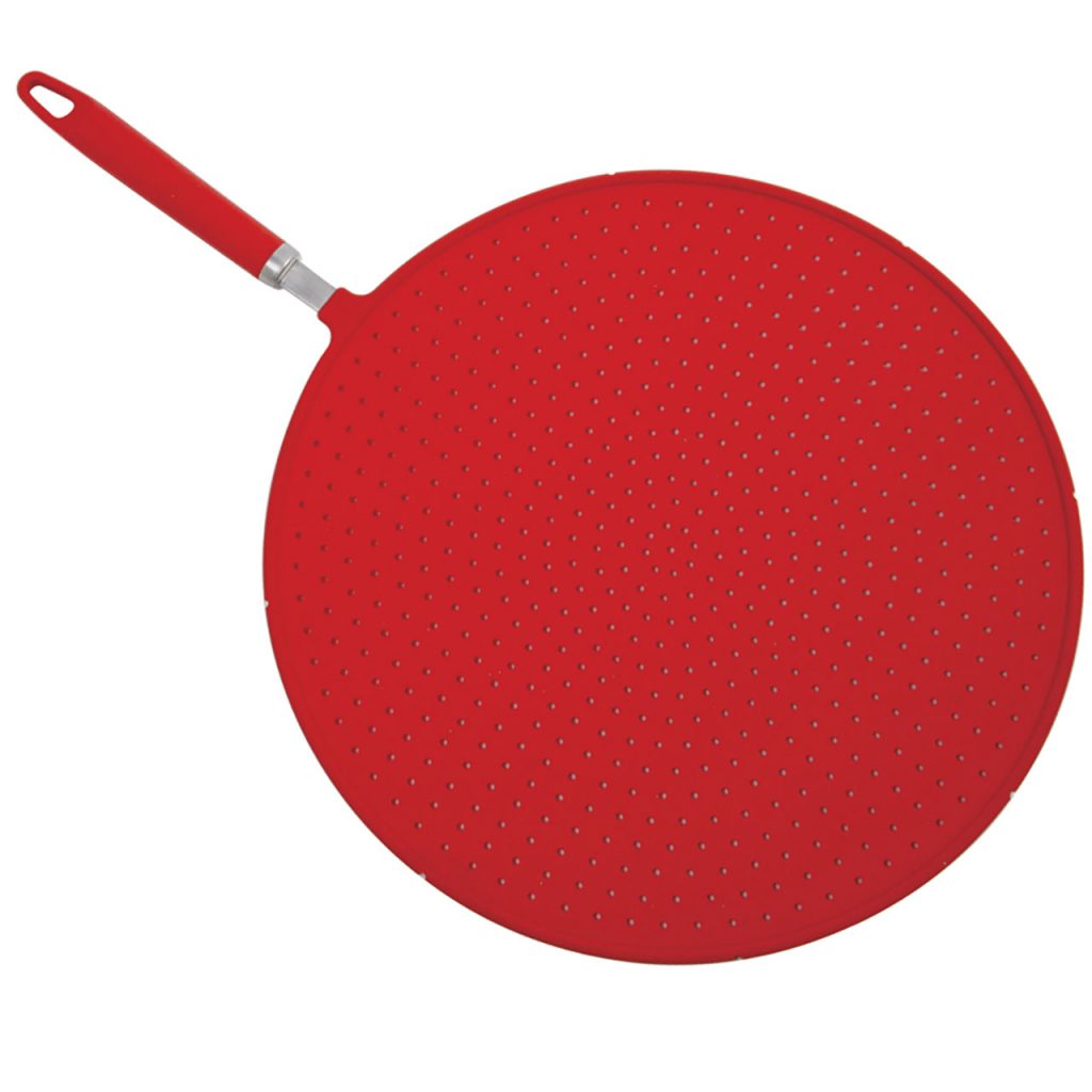 Norpro Grip-EZ Silicone Splatter Screen - Red