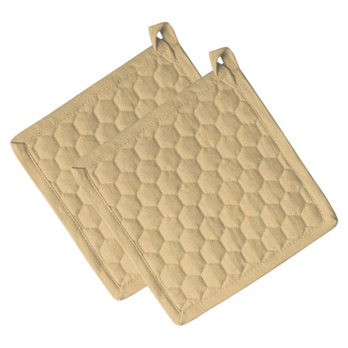 Fouta Pot Holders - Beige