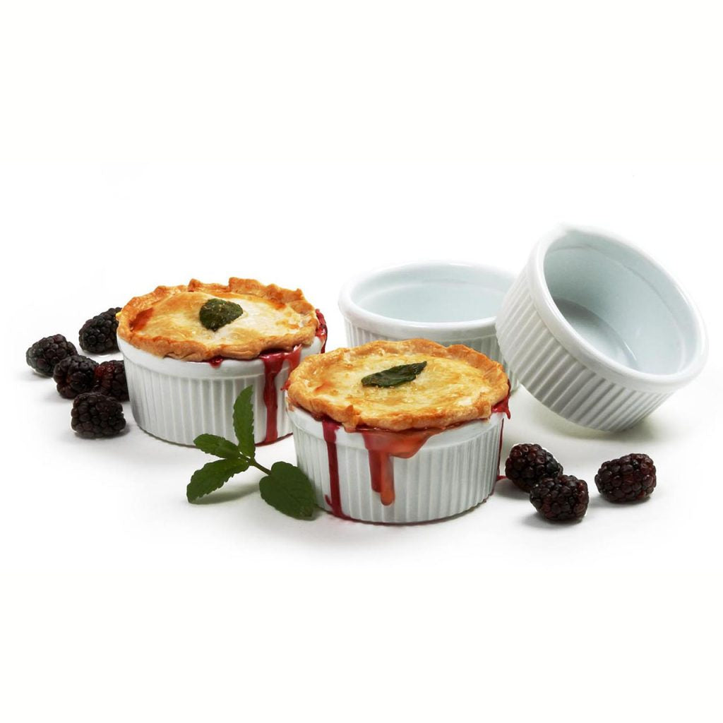 Norpro 8 oz Porcelain Ramekins - 4 Piece