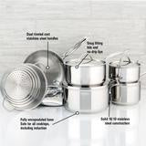 Meyer Confederation 11 Piece Stainless Steel Cookware Set