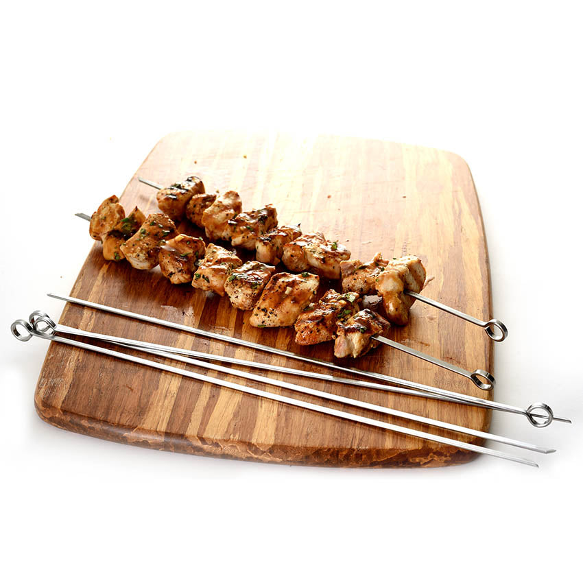 Norpro Stainless Steel 14" Skewers - 6 Pieces