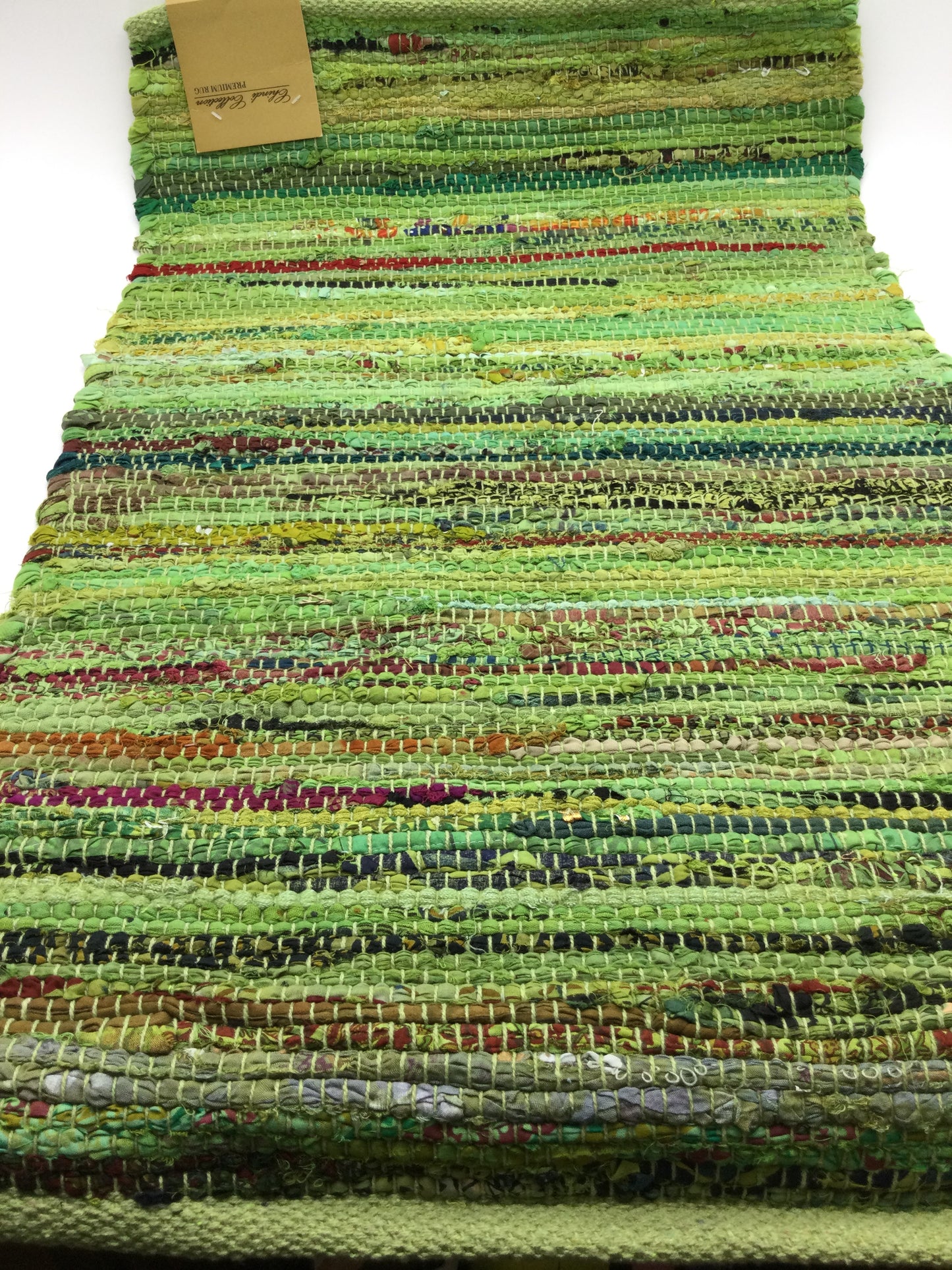 Chindi Collection Premium Rug - Green