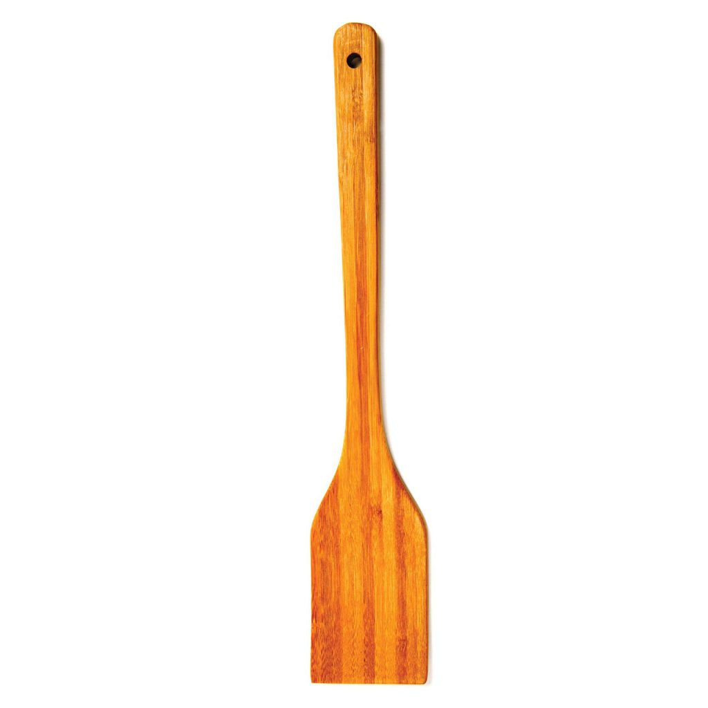 Norpro 12" Bamboo Spatula with Flat Handle
