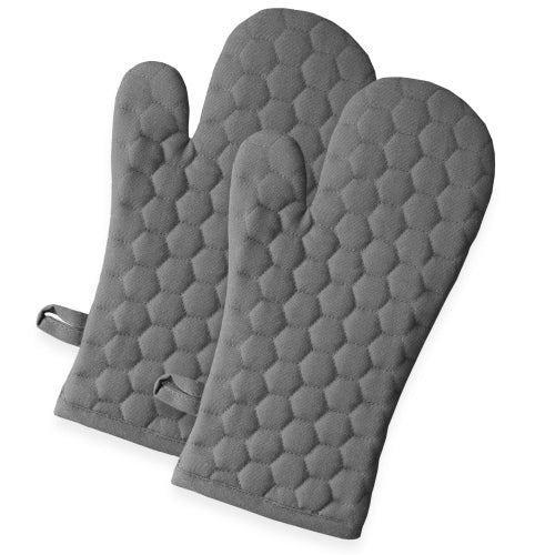 Fouta Oven Mitts - Grey
