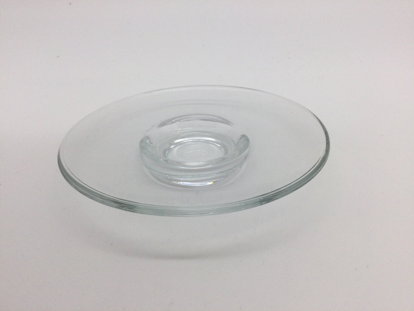 Kenya Espresso Glass Saucer