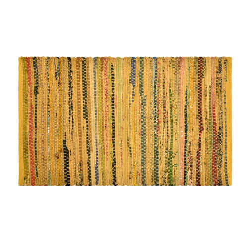 Premium Rag Rug Extra Large - Mustard