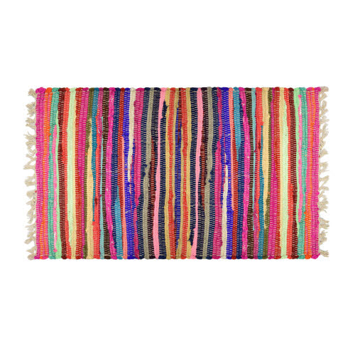 Premium Rag Rug Medium - Multi-Color