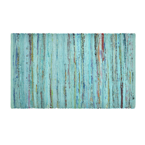 Premium Rag Rug - Blue