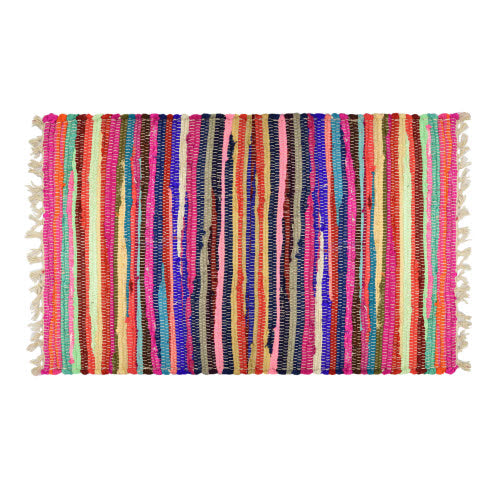 Premium Rag Rug Large - Multi-Color