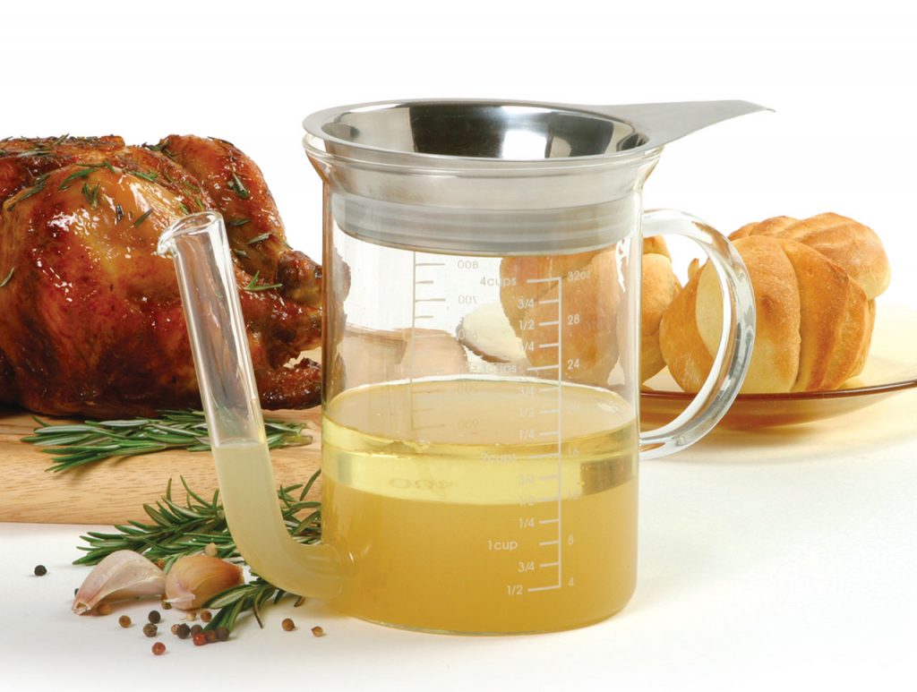 Norpro 4 Cup Gravy Fat Seperator with Strainer