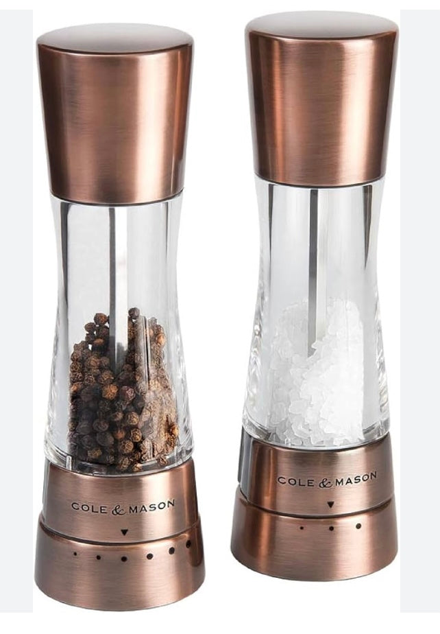 Cole & Mason Salt & Pepper Grinders (Copper)