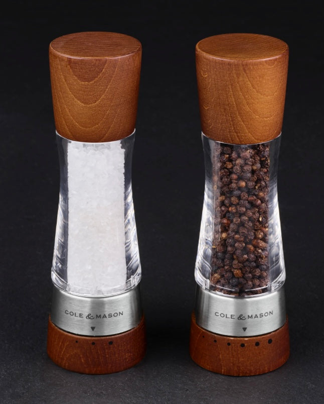 Cole & Mason Salt & Pepper Grinders (Wood)