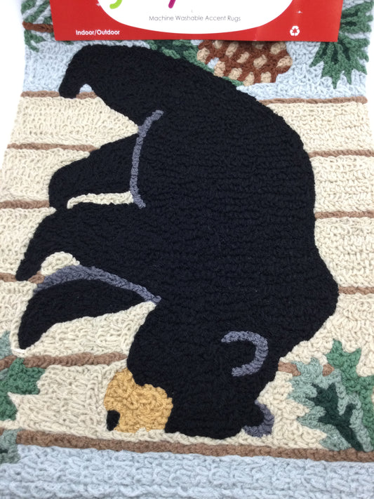 Jelly Bean Washable Indoor/Outdoor Carpets - Bear