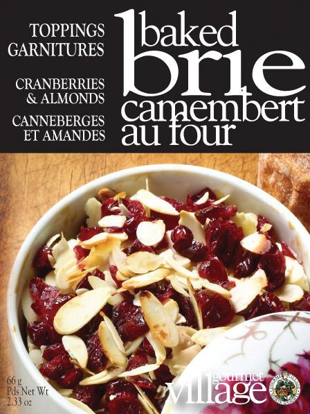 Gourmet du Village Baked Brie Topping - Cranberry & Almond