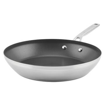 KitchenAid Stainless Steel 3 Ply Base Fry Pan - 30 cm