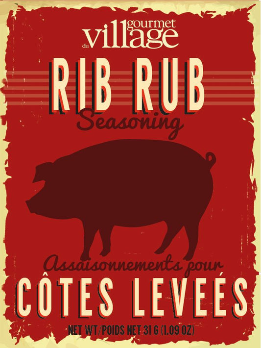 Gourmet du Village - Rib Rub Seasoning