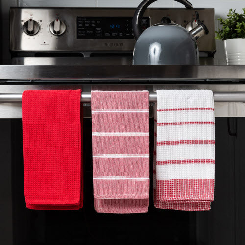 Fouta Kitchen Towels - Red
