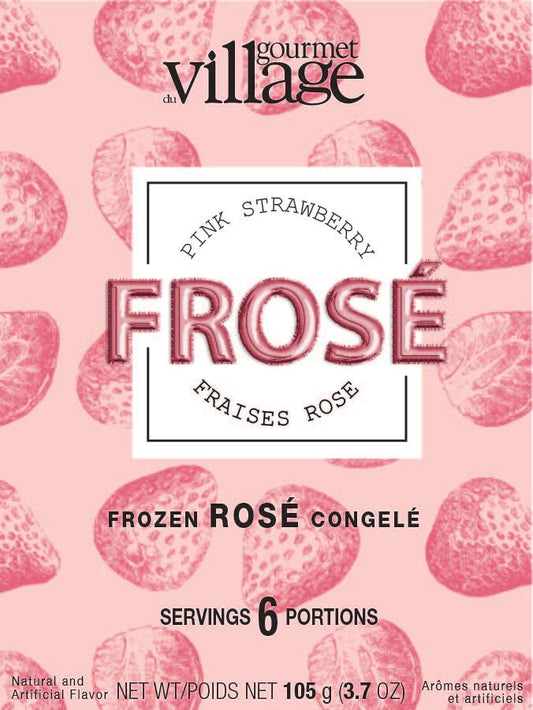 Gourmet du Village - Pink Strawberry Frose Mix - 6 Servings