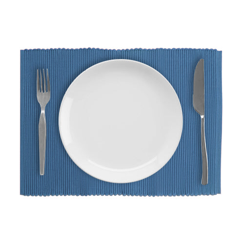 Broadway Solid Placemats - Blue