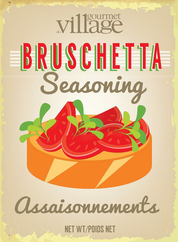 Gourmet du Village - Bruschetta Seasoning