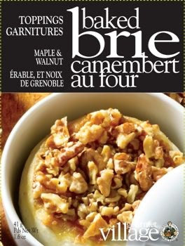 Gourmet du Village Baked Brie Topping - Maple & Walnut