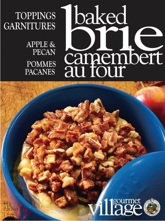 Gourmet du Village Baked Brie Topping - Apple & Pecan