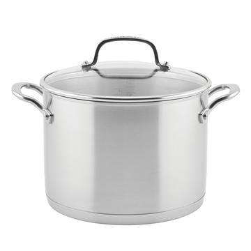 Kitchen Aid 3 Ply Stainless Steel Stock Pot