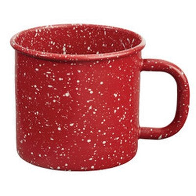Granite Enamelware Mug - Red